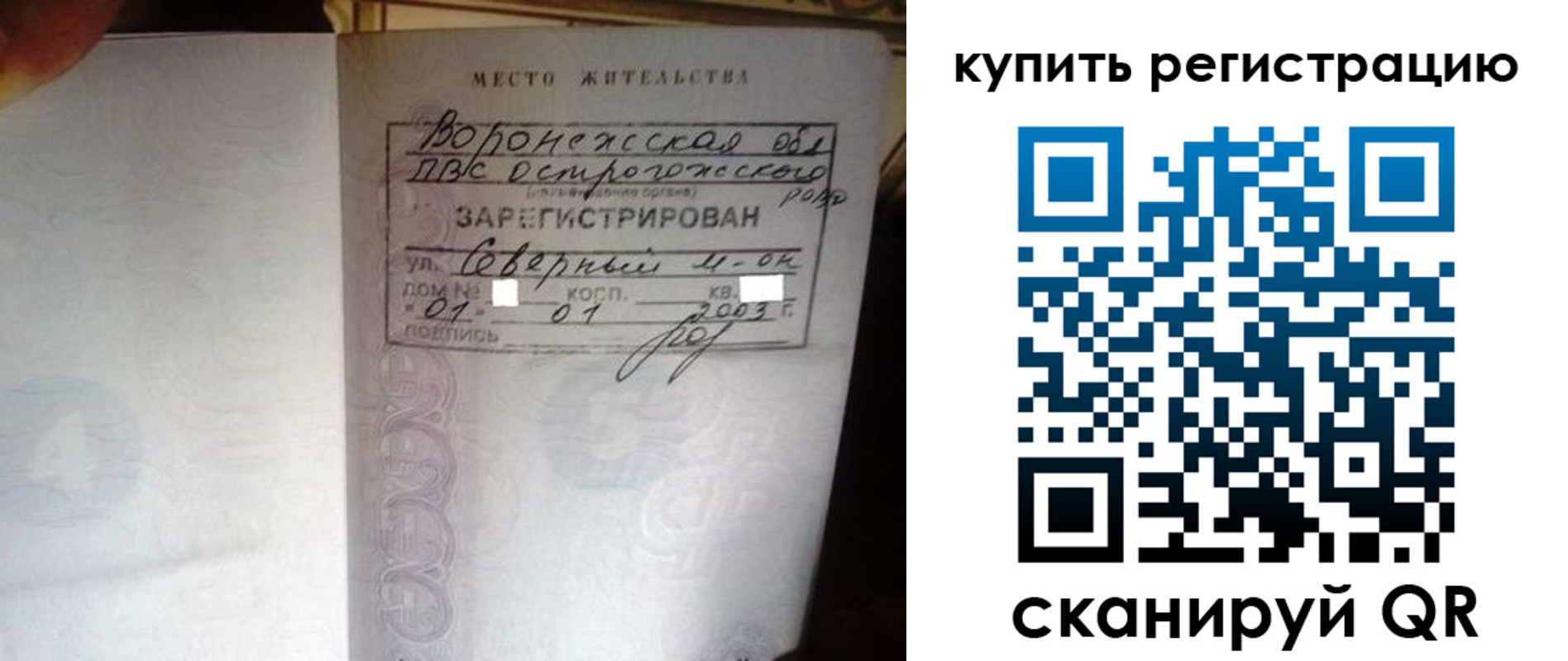 прописка поиск в Снежногорске